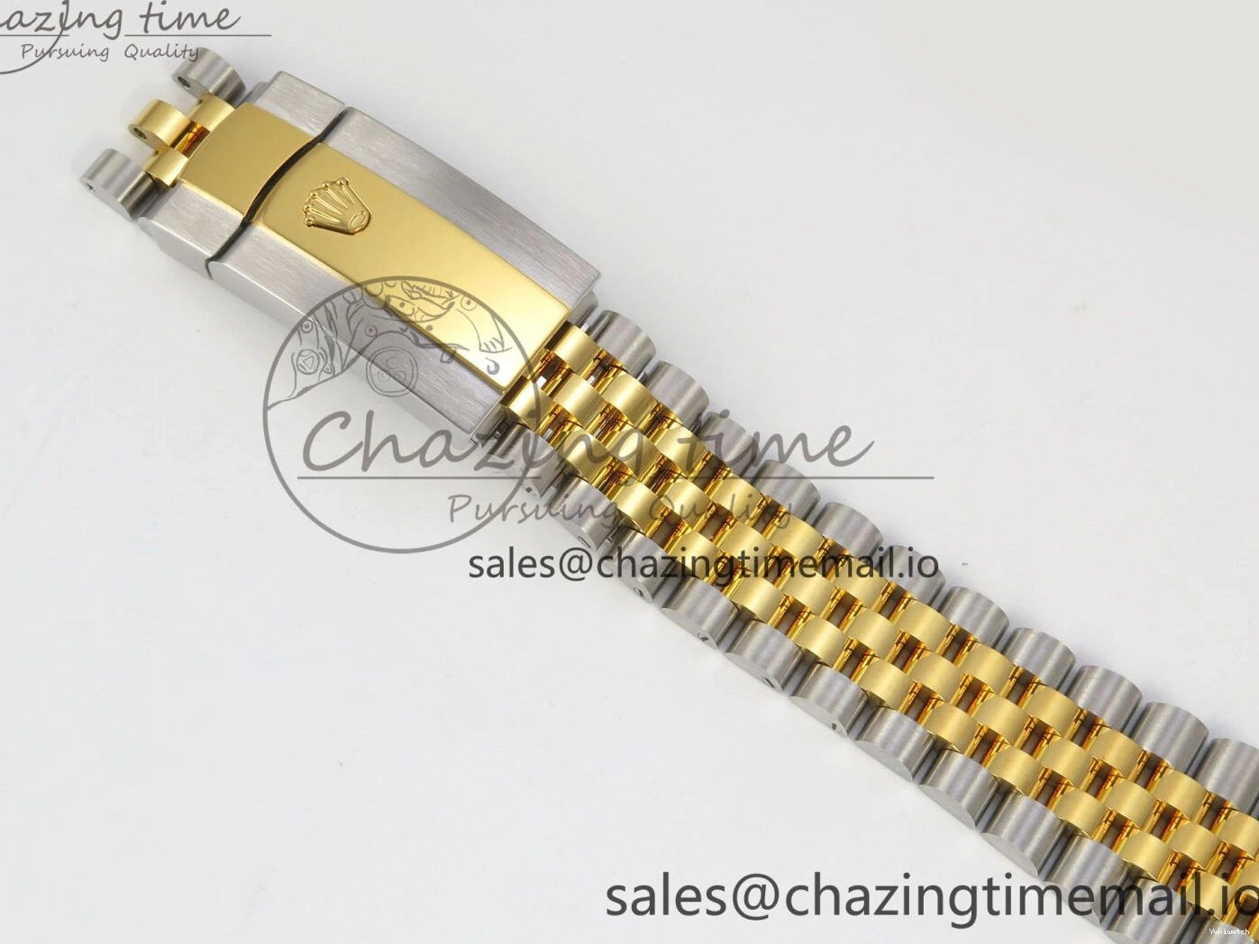 SS Edition Best Roman 1:1 DateJust Jubilee Bracelet Dial Gray 126333 (Weighted) 41 SH3235 ARF on YG 1228